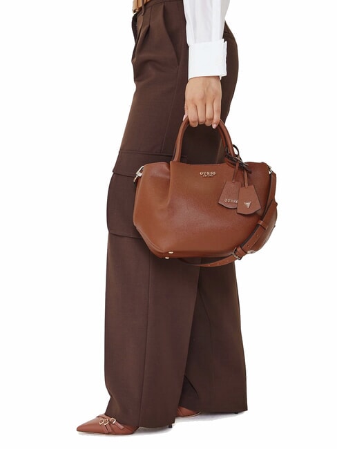 AMORETTE Bolso de mano con bandolera COGNAC - Bolsos Mujer