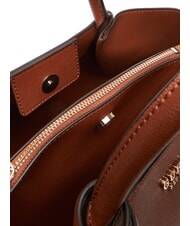 GUESS AMORETTE Bolso de mano con bandolera COGNAC - Bolsos Mujer - 6