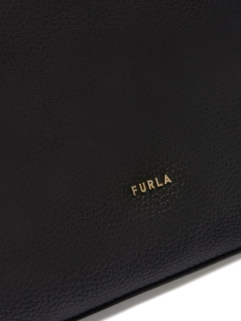 LARA Bolso bandolera de piel negro - Bolsos Mujer