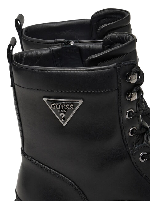 BADA2 Botines de piel NEGRO - Zapatos Mujer