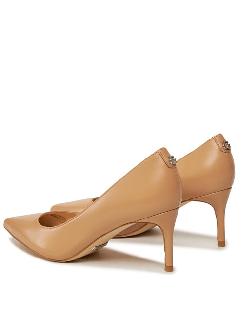 BRAVO4 Escote de cuero arena - Zapatos Mujer