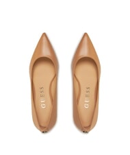 GUESS BRAVO4 Escote de cuero arena - Zapatos Mujer - 4