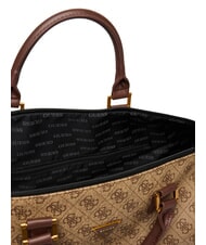 GUESS IBIZA Bolso de mano, con bandolera beis / marr&oacute;n - Bolsas de viaje - 4