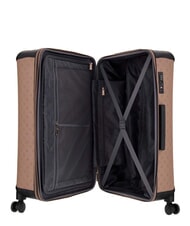 GUESS WILDER 28 Carro grande logotipo de color topo oscuro - Trolley R&iacute;gidos - 2