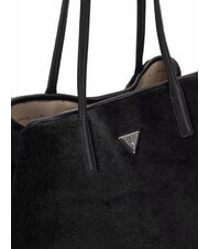 GUESS VICTORIA Bolso shopper de osito con clutch NEGRO - Bolsos Mujer - 4