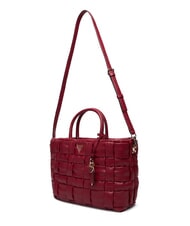 GUESS MARION Bolso tejido con bandolera ROJO - Bolsos Mujer - 4