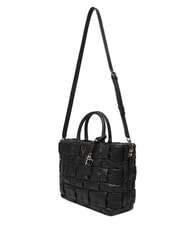 GUESS MARION Bolso tejido con bandolera NEGRO - Bolsos Mujer - 4