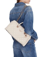 GUESS CRISTI Bolso acolchado de doble funci&oacute;n bien - Bolsos Mujer - 5