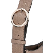 GUESS CRESIDIA Bolso de cubo con clutch logotipo de color topo oscuro - Bolsos Mujer - 5