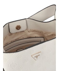 GUESS CRESIDIA Bolso de cubo con clutch logotipo de hueso - Bolsos Mujer - 7
