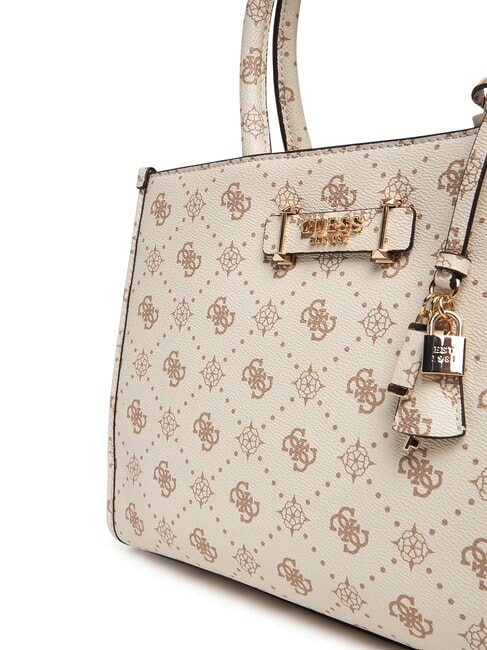 SILIA 2 Bolso de mano con bandolera logotipo de vainilla - Bolsos Mujer