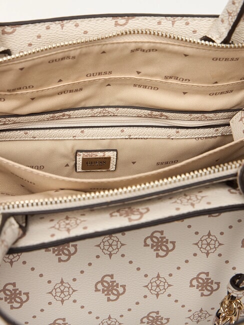 SILIA 2 Bolso de mano con bandolera logotipo de vainilla - Bolsos Mujer