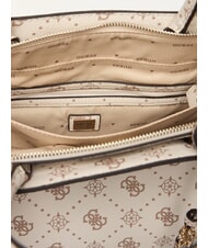 GUESS SILIA 2 Bolso de mano con bandolera logotipo de vainilla - Bolsos Mujer - 6