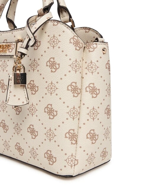 SILIA Bolso de mano con bandolera logotipo de vainilla - Bolsos Mujer