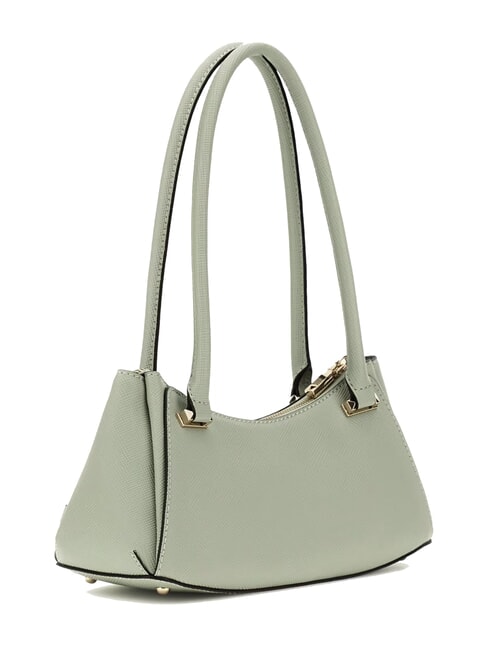 ROSALBA Bolso de hombro con estampado saffiano sabio - Bolsos Mujer