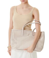 GUESS BRIGITTA Bolso shopper tejido con clutch c&aacute;scara - Bolsos Mujer - 7