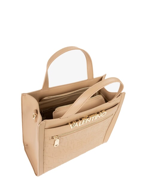 CORA Bolso de mano, con bandolera beige - Bolsos Mujer