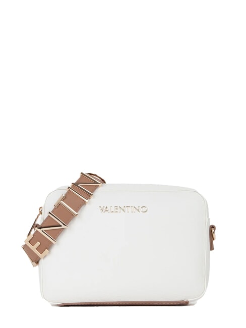 ALEXIA Mini bolso de hombro para c&aacute;mara blanco/cuero - Bolsos Mujer