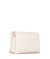 MARIO VALENTINO ALEXIA Bolso con logo met&aacute;lico en la bandolera. color crudo - Bolsos Mujer - 4