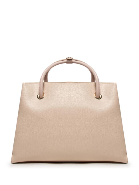 ALEXIA Bolso de mano con correa de hombro con logotipo color crudo - Bolsos Mujer