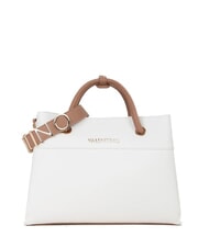 MARIO VALENTINO ALEXIA Bolso de mano con correa de hombro con logotipo blanco/cuero - Bolsos Mujer - 2