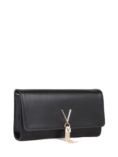 DIVINA Bolso de mano de hombro de metal negro/dorado - Bolsos Mujer