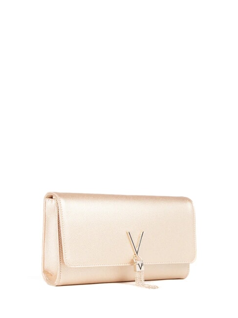 DIVINA Bolso de mano de hombro de metal oro - Bolsos Mujer