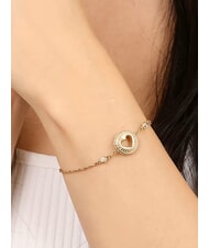 GUESS ROLLING HEARTS Pulsera con coraz&oacute;n oro amarillo - Pulseras - 2