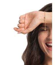 GUESS CALYPSO Pulsera con esfera y cristales oro amarillo - Pulseras - 2