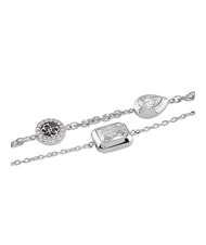 GUESS 4G LIGHT Pulsera con tres charms SILVER - Pulseras - 3