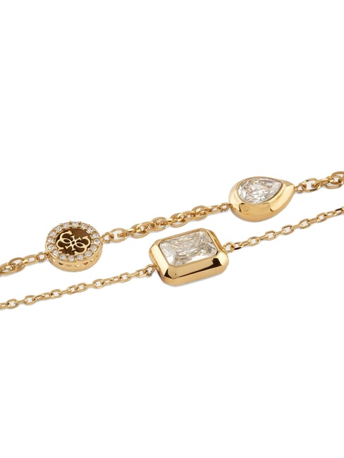 4G LIGHT Pulsera con tres charms oro amarillo - Pulseras