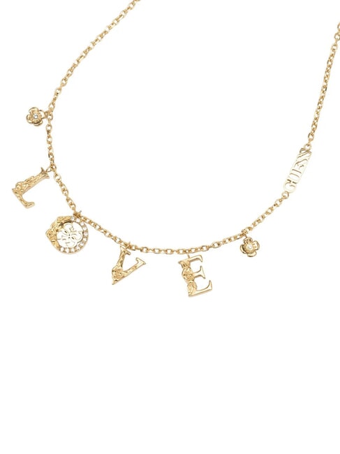 4 LOVE Collar con charms de AMOR oro amarillo - Collares