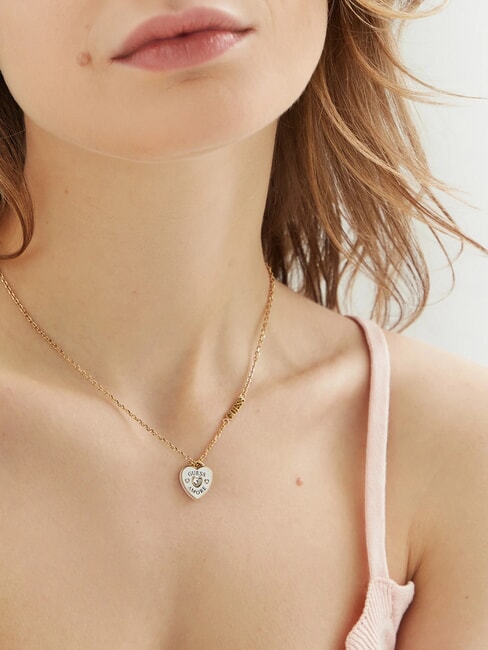 AMORE Collar con colgante de coraz&oacute;n oro - Collares