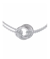 GUESS PERFECT Pulsera con charms de c&iacute;rculos entrelazados SILVER - Pulseras - 2