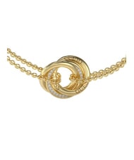 GUESS PERFECT Pulsera con charms de c&iacute;rculos entrelazados oro amarillo - Pulseras - 2
