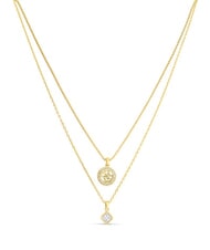 GUESS 4G CRUSH Collar de doble hilera con charms oro amarillo - Collares - 2