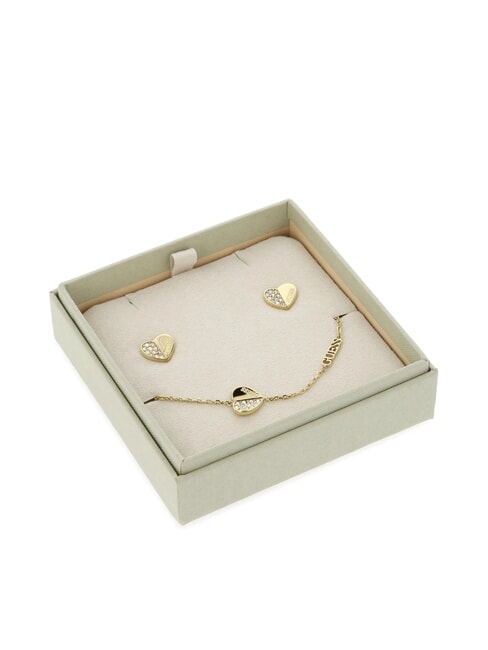 LOVELY GIFT BOX Pulsera + pendientes oro amarillo - Pendientes