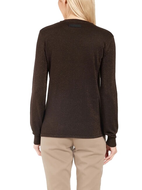 PARANA C&aacute;rdigan de cuello redondo de l&uacute;rex oscuro - Su&eacute;teres de mujer