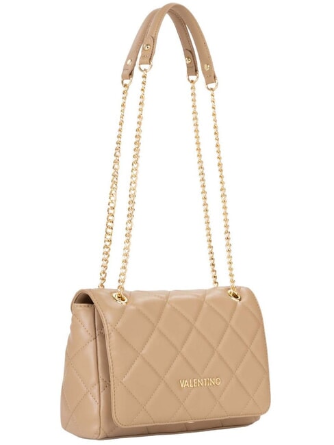 OCARINA Bolso de hombro acolchado beige - Bolsos Mujer
