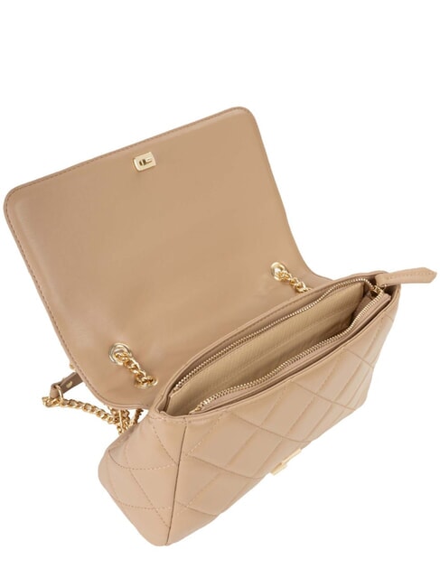 OCARINA Bolso de hombro acolchado beige - Bolsos Mujer
