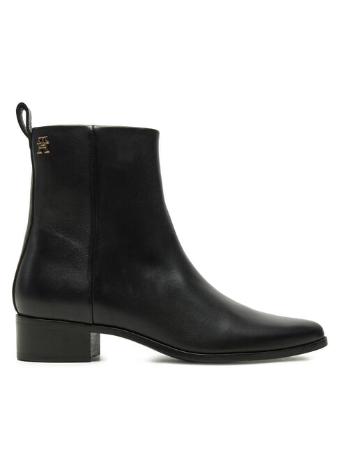 TH  Botines de piel negro - Zapatos Mujer