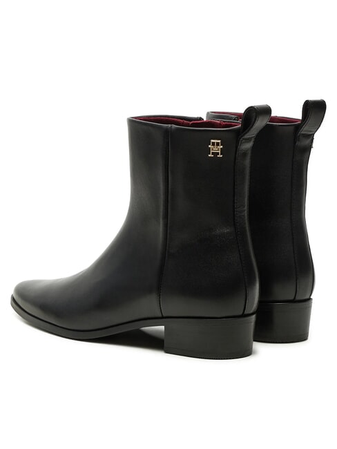 TH  Botines de piel negro - Zapatos Mujer