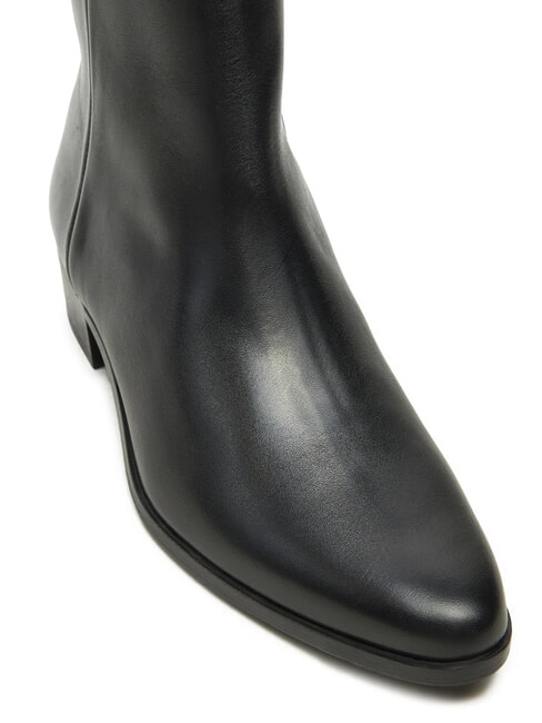 TH  Botines de piel negro - Zapatos Mujer
