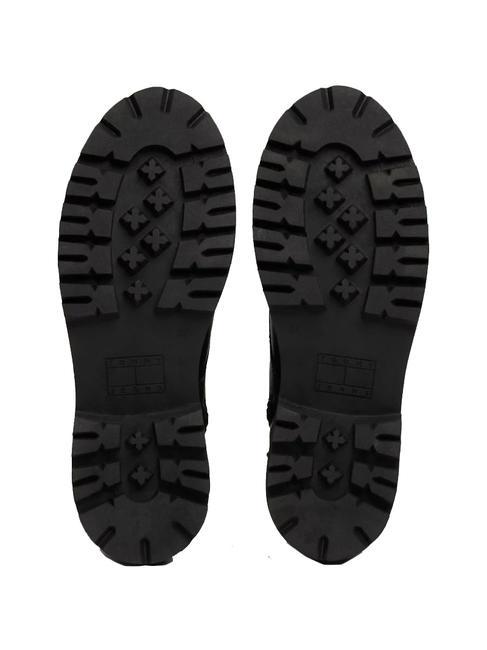 TOMMY JEANS Urban Lace Up Botines de piel NEGRO - Zapatos Mujer