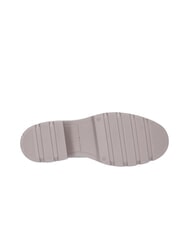 TOMMY HILFIGER TH Botines de piel con tac&oacute;n medio gris - Zapatos Mujer - 9