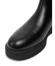 TOMMY HILFIGER HILFIGER ABRASIV WAR Botines de piel estilo Chelsea negro - Zapatos Hombre - 3