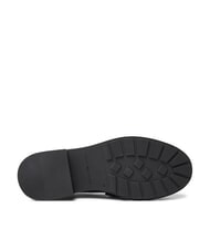 TOMMY HILFIGER CHUNKY NAUTICAL EYELETS  mocasines de cuero negro - Zapatos Mujer - 6