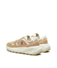 TOMMY HILFIGER CHUNKY FASHION Zapatillas de cuero rosa - Zapatos Mujer - 5