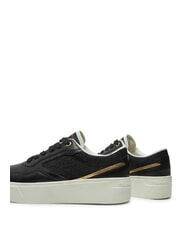 TOMMY HILFIGER PLATFORM MONOGRAM Zapatillas altas de piel negro - Zapatos Mujer - 4