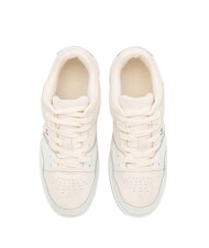 TOMMY HILFIGER SUEDE STRIPES BASKET Zapatillas de piel de ante beige - Zapatos Mujer - 3